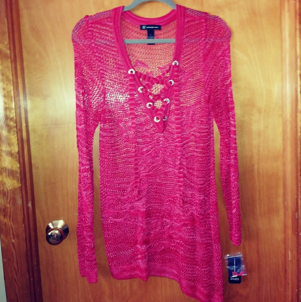 INC netted top.
